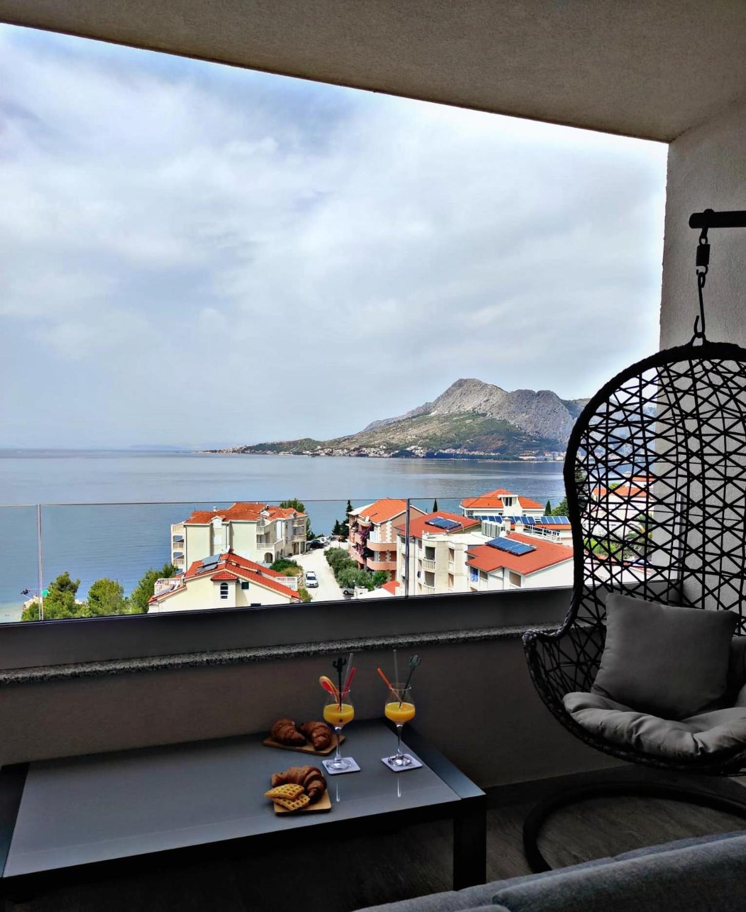 Apartament Island Luxury View Nemira Omiš Zewnętrze zdjęcie